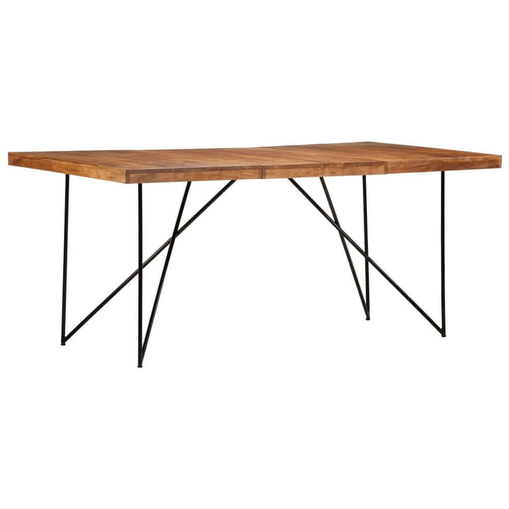 Vidaxl Jedálenský stôl 180x90x76 cm, akáciový masív